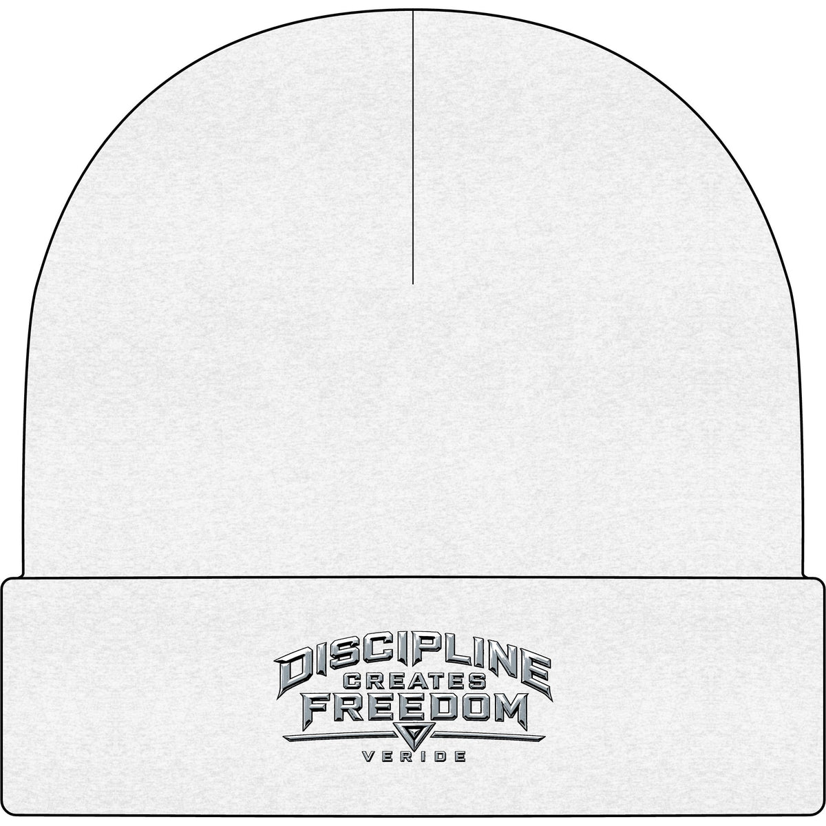 Discipline Creates Freedom Cuff Beanie