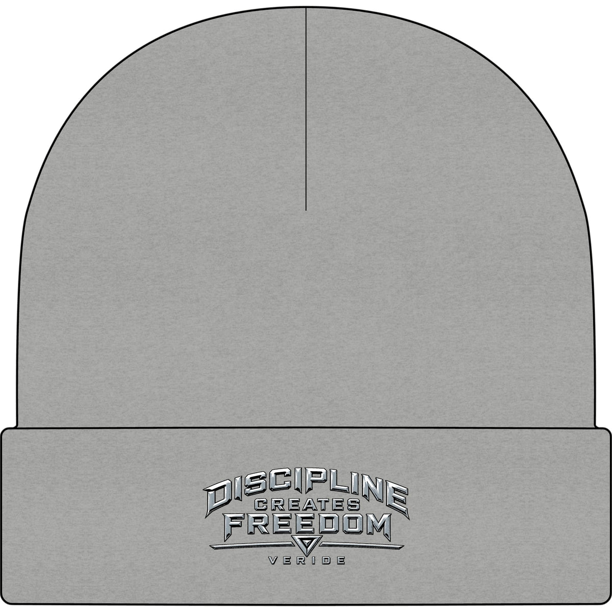 Discipline Creates Freedom Cuff Beanie