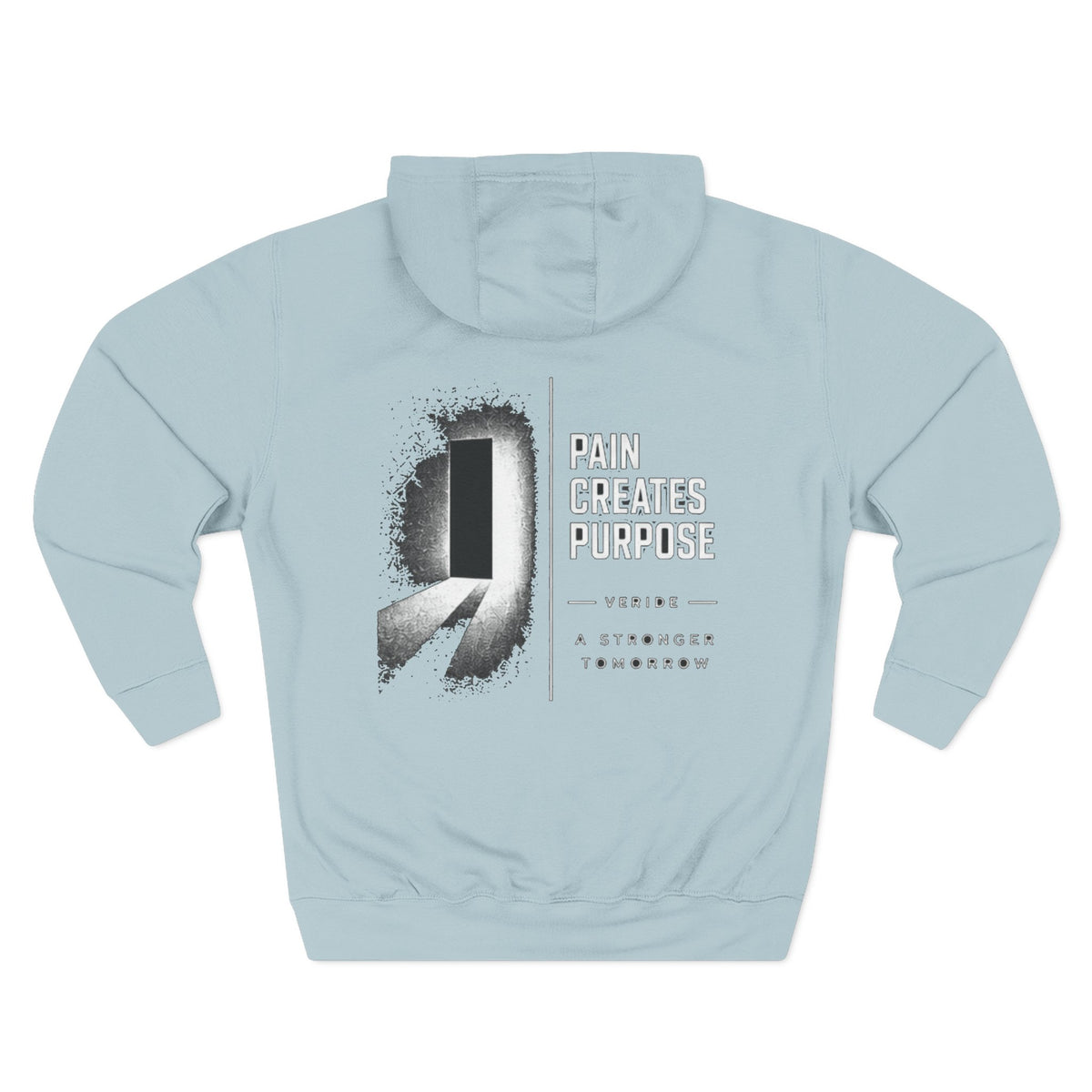 Hoodie  Vision A Stronger Tomorrow  Fleece Hoodie