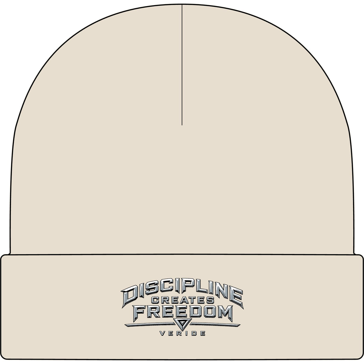 Discipline Creates Freedom Cuff Beanie