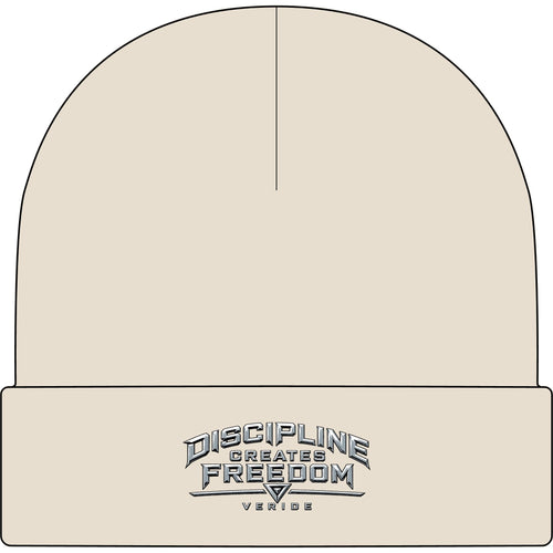Discipline Creates Freedom Cuff Beanie