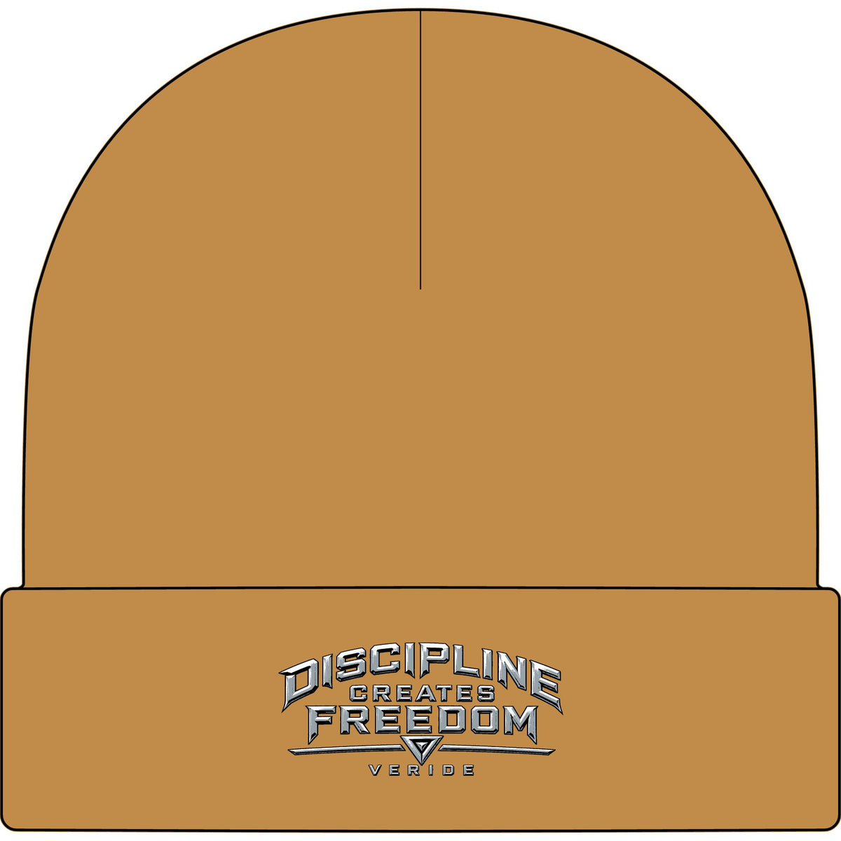 Discipline Creates Freedom Cuff Beanie