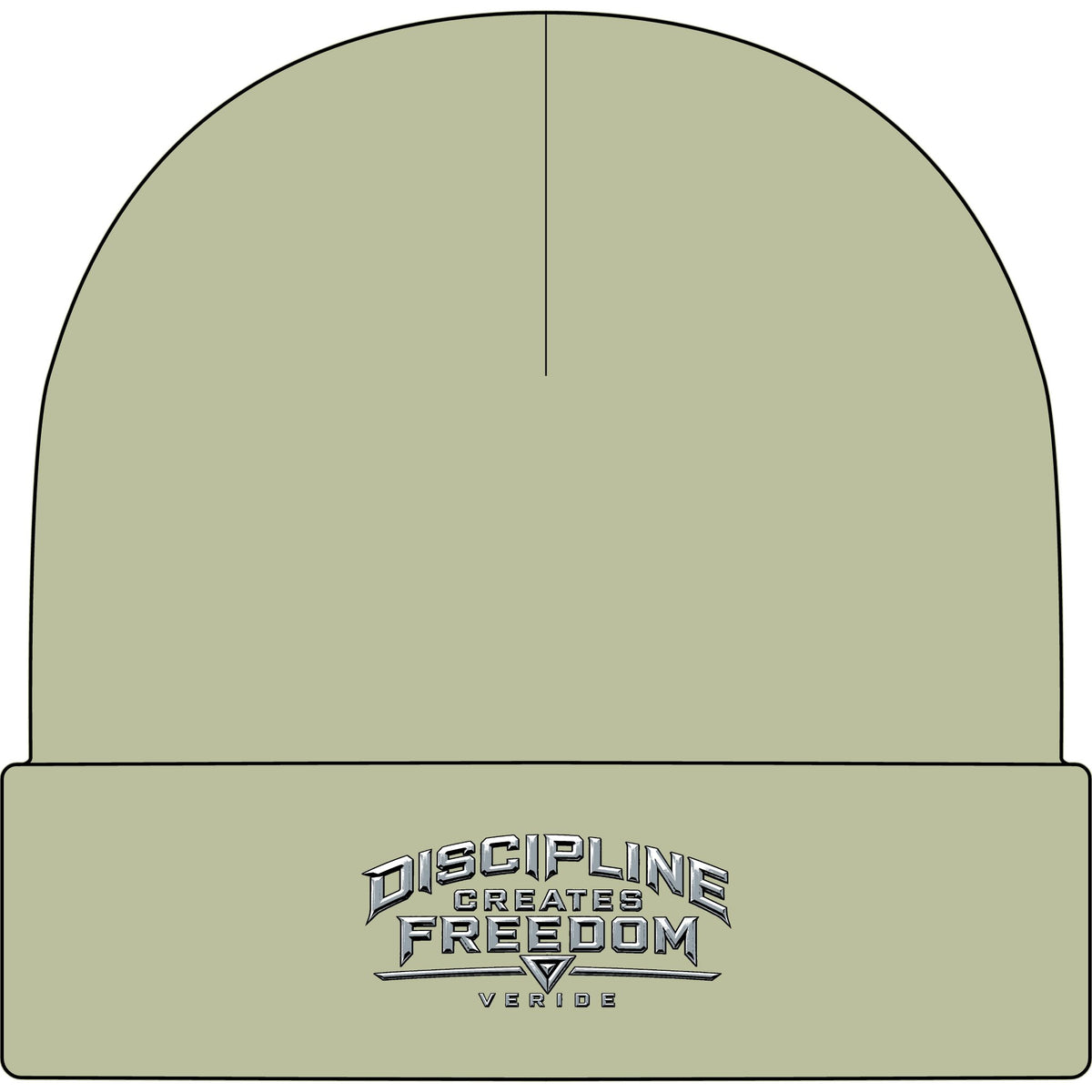 Discipline Creates Freedom Cuff Beanie