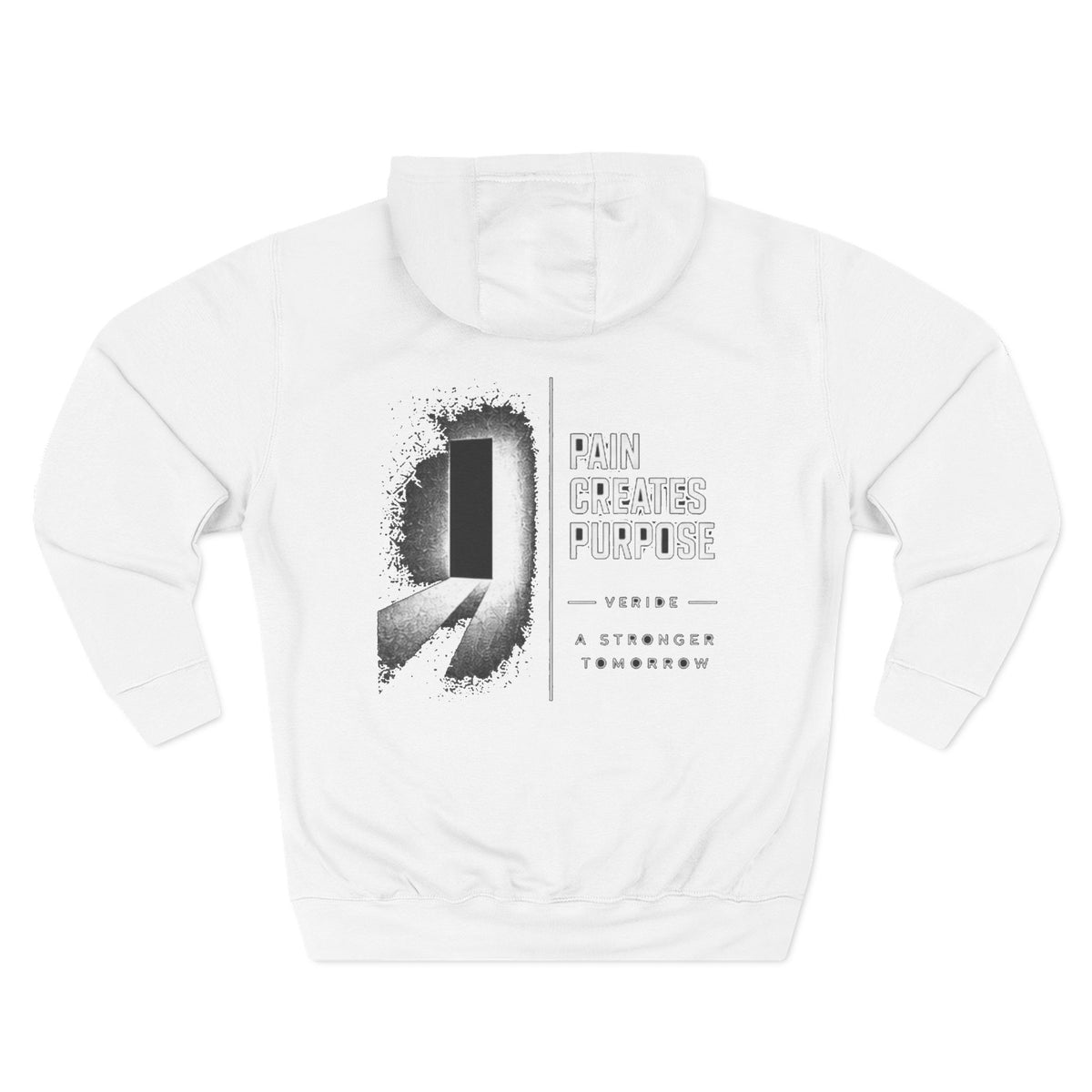 Hoodie  Vision A Stronger Tomorrow  Fleece Hoodie