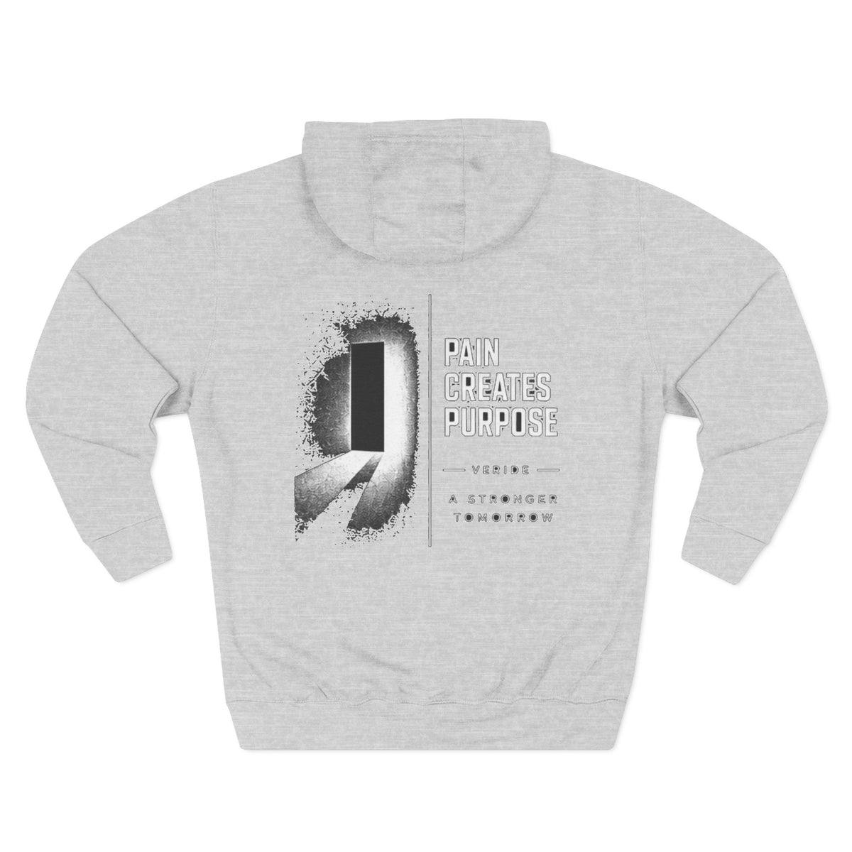 Hoodie  Vision A Stronger Tomorrow  Fleece Hoodie