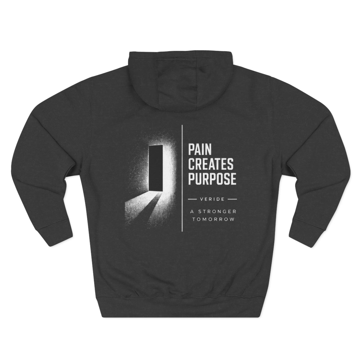 Hoodie  Vision A Stronger Tomorrow  Fleece Hoodie