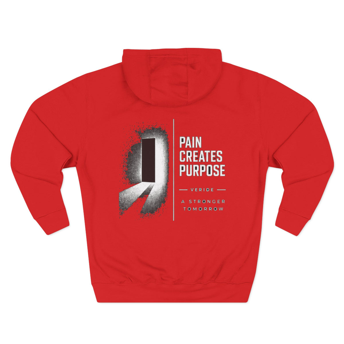 Hoodie  Vision A Stronger Tomorrow  Fleece Hoodie