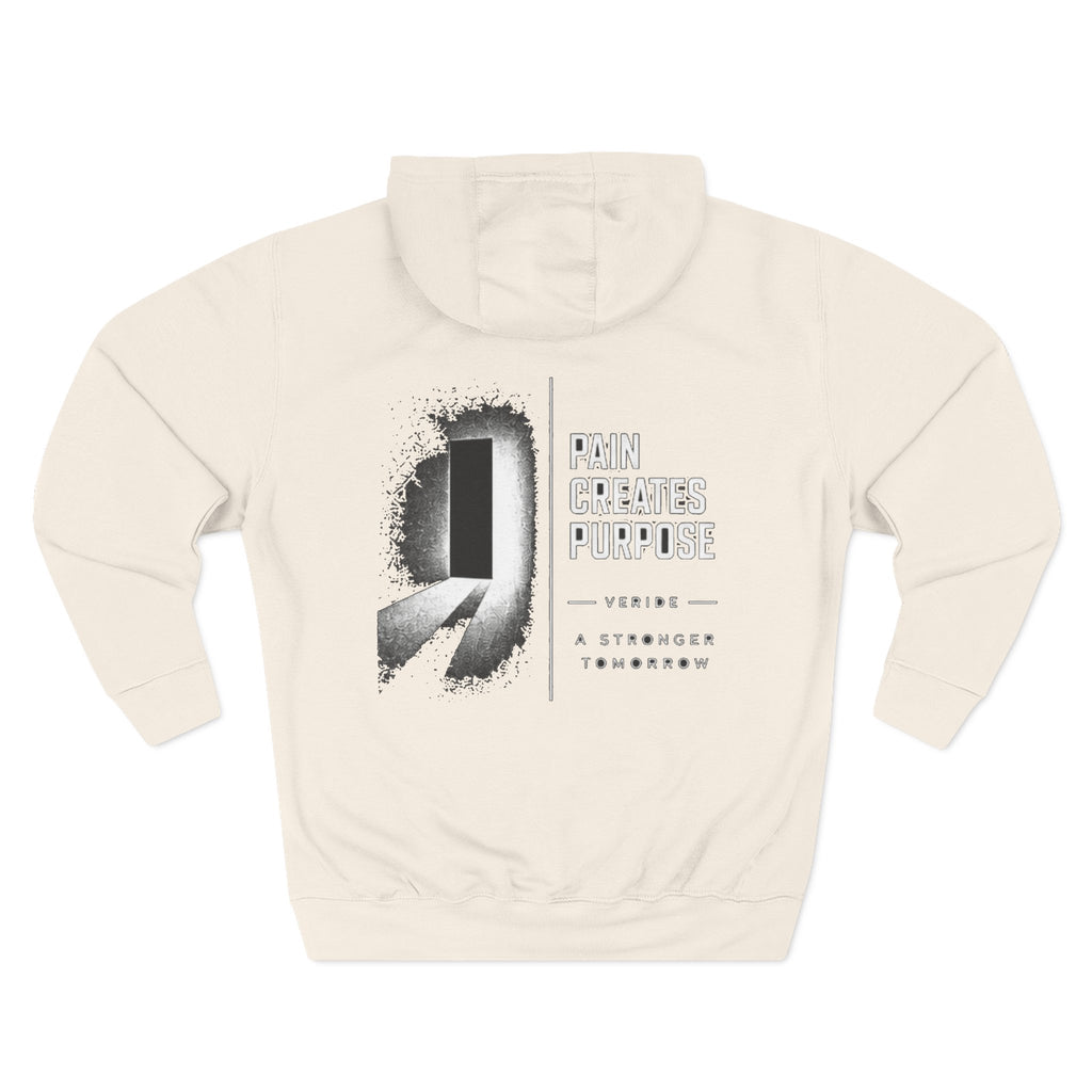 Hoodie  Vision A Stronger Tomorrow  Fleece Hoodie