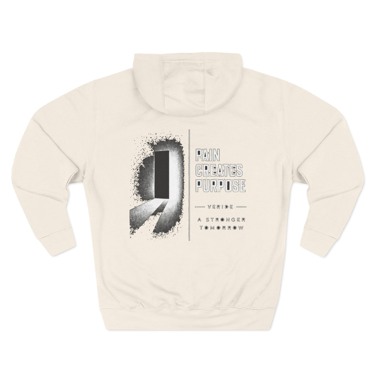 Hoodie  Vision A Stronger Tomorrow  Fleece Hoodie